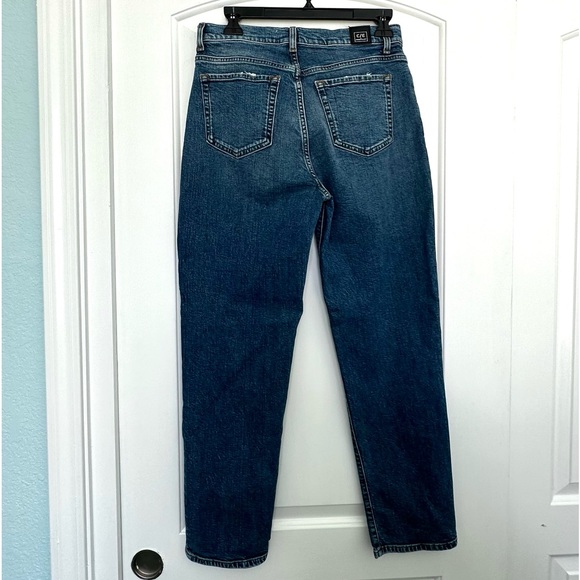 Current Elliott Jeans 26 Ankle Crop Straight Leg High Rise - Picture 12 of 13